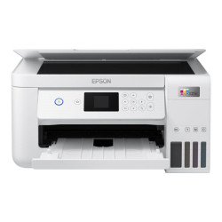 EPSON EcoTank ET-2856 MFP colour ink-jet refillable A4 10.5ppm print 100 sheets USB Wi-Fi white