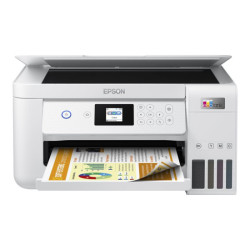 EPSON EcoTank ET-2856 MFP colour ink-jet refillable A4 10.5ppm print 100 sheets USB Wi-Fi white