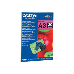 BROTHER BP-71GA3 brillant photo inkjet 260g/m2 A3 20 feuilles pack de 1
