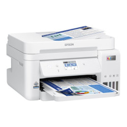 EPSON EcoTank ET-4856 MFP colour ink-jet refillable A4 15.5ppm print 250 sheets USB LAN Wi-Fi white
