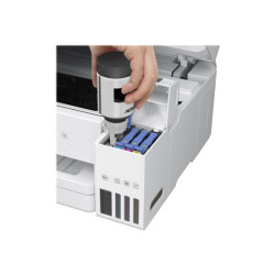 EPSON EcoTank ET-4856 MFP colour ink-jet refillable A4 15.5ppm print 250 sheets USB LAN Wi-Fi white