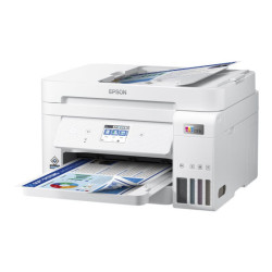 EPSON EcoTank ET-4856 MFP colour ink-jet refillable A4 15.5ppm print 250 sheets USB LAN Wi-Fi white