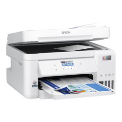 EPSON EcoTank ET-4856 MFP colour ink-jet refillable A4 15.5ppm print 250 sheets USB LAN Wi-Fi white