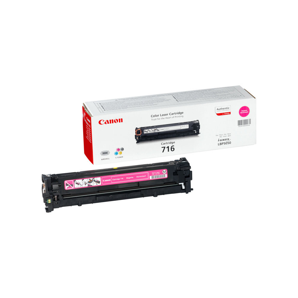 CANON 716 cartouche de toner magenta capacité standard 1.500 pages pack de 1