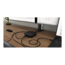 I-TEC USB-C Dual Display MST DS 1xDP 1xHDMI 1xGLAN 3xUSB 3.0 2x USB 2.0 1xUSB-C-Datei 1xAudio/Mic Jack 1x100W USB-C PD