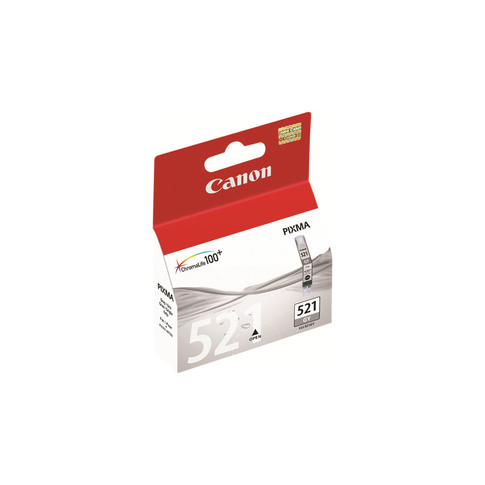 CANON 1LB CLI-521G ink cartridge grey standard capacity 9ml 1.370 pages 1-pack