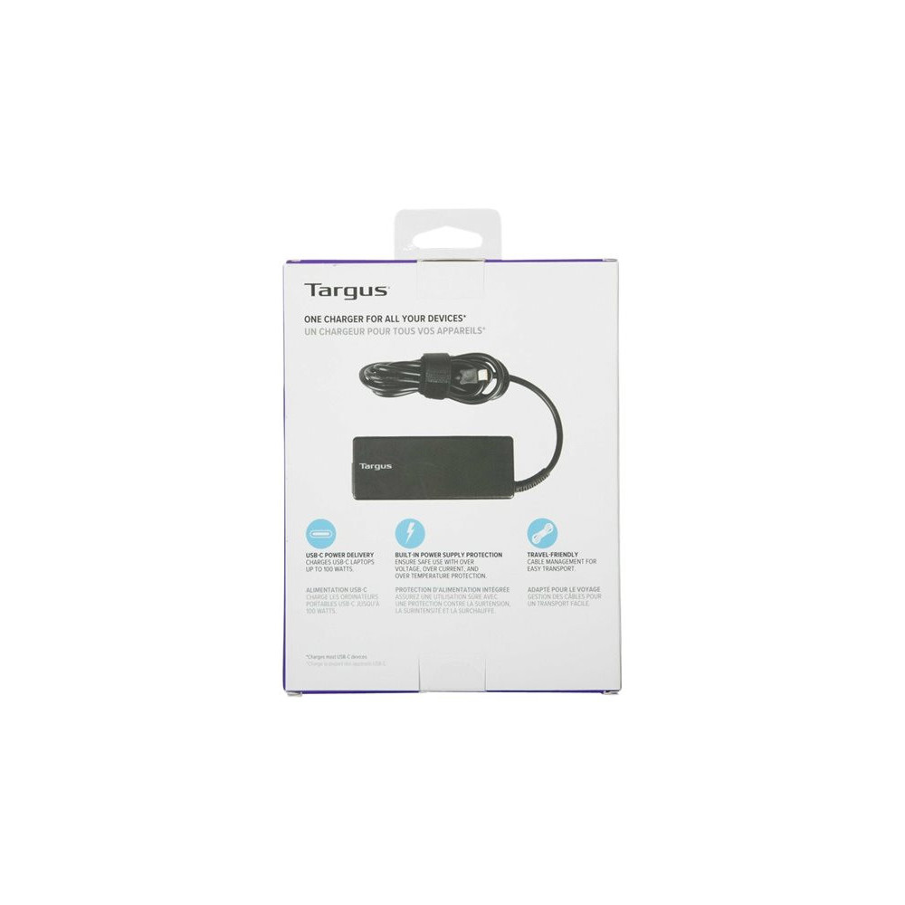 TARGUS USB-C 100W PD Charger redeal.fr