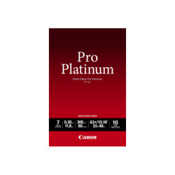 CANON PT-101 pro platinum photo  papier 300g/m2 A3+ 10 feuilles pack de 1