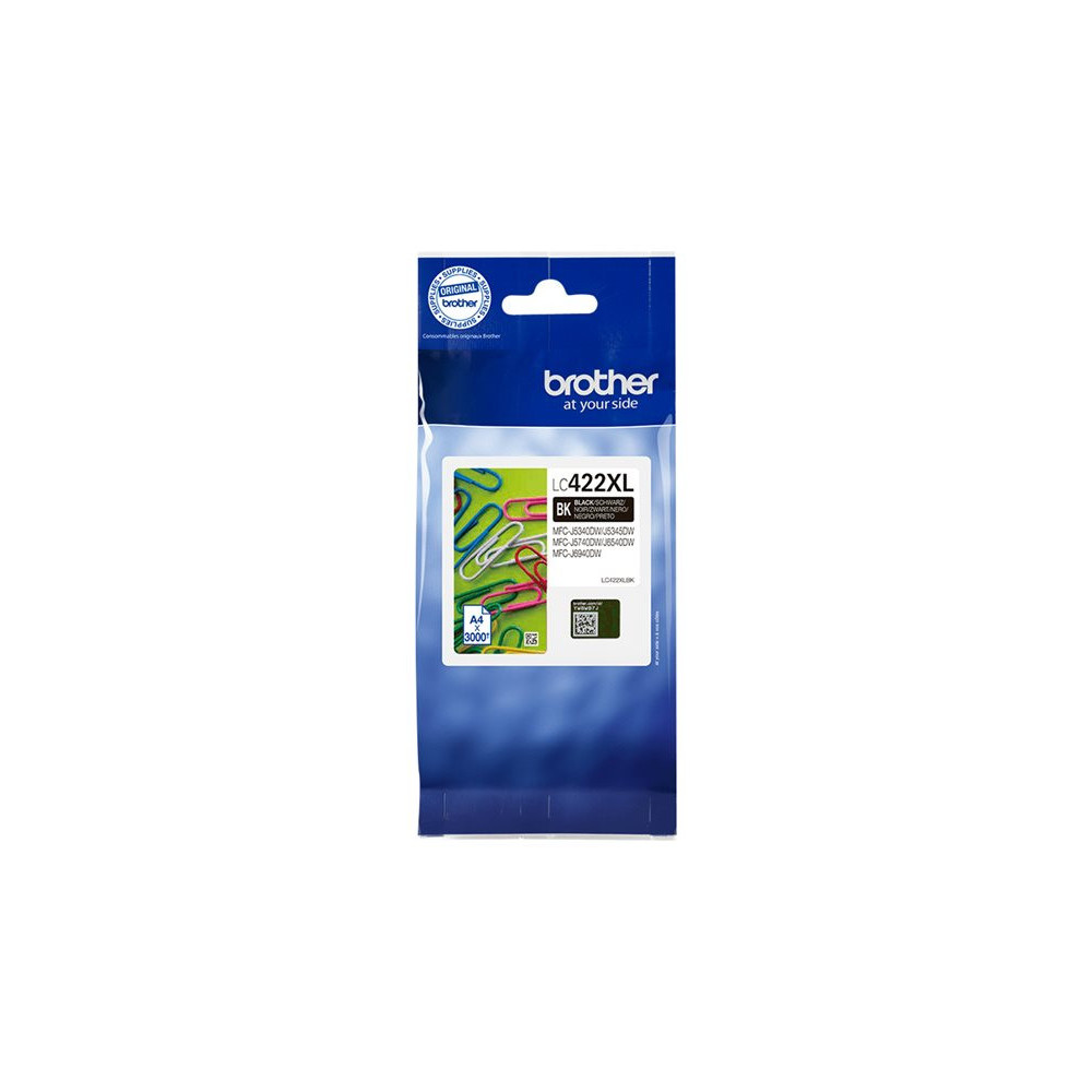 BROTHER LC422XLBK HY Ink Cartridge For BH19M/B Compatible with MFC-J5340DW MFC-J5740DW MFC-J6540DW MFC-J6940DW 3000 pages