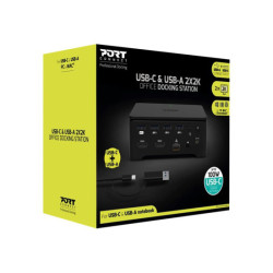 PORT DESIGNS Docking Universal Office 2 X 2K EU SMI Drivers Docking Station