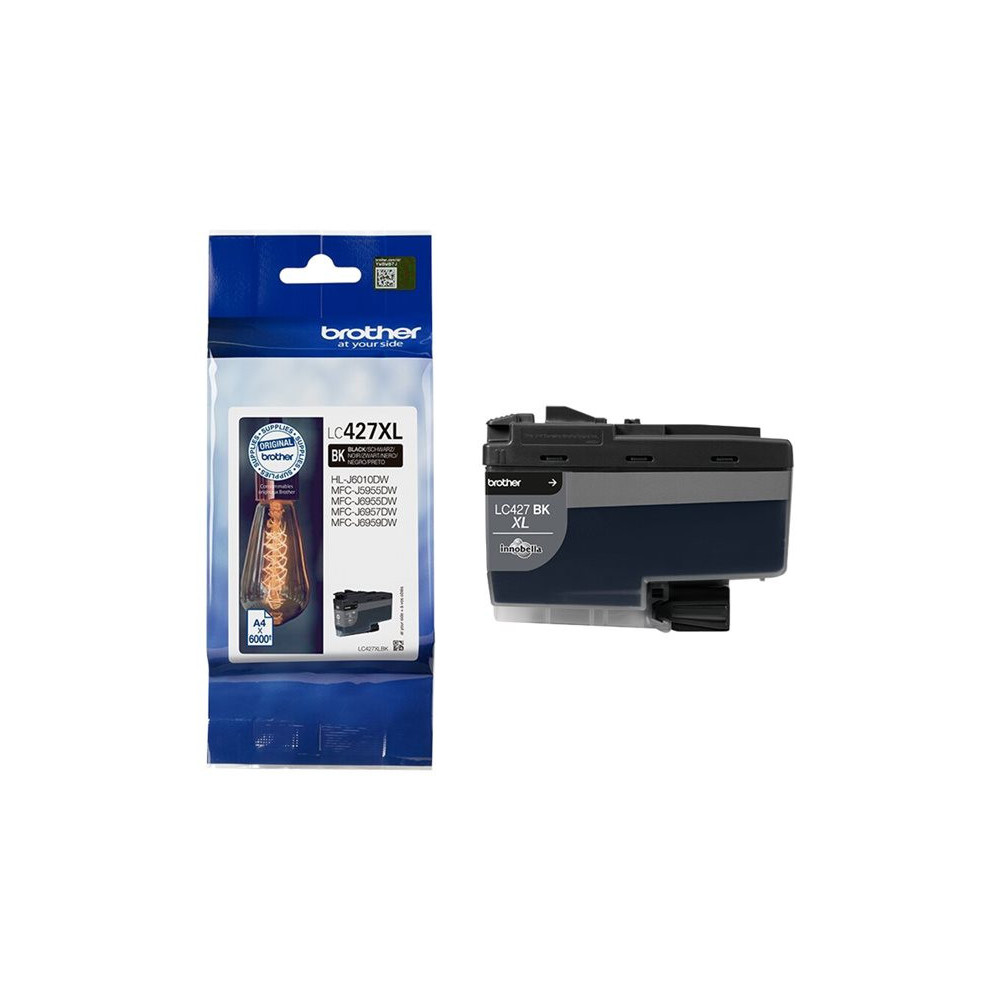 BROTHER Black Ink Cartridge - 6000 Pages