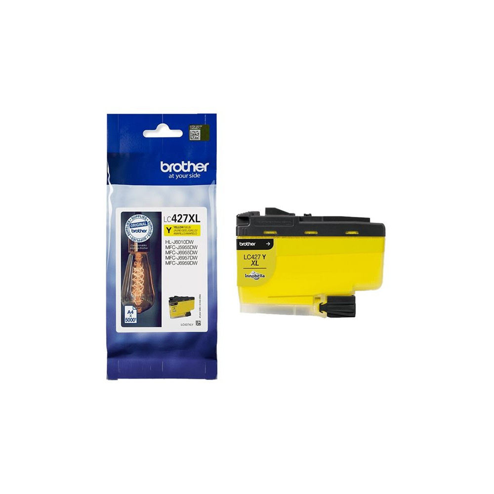 BROTHER Yellow Ink Cartridge - 5000 Pages