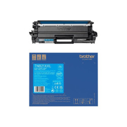 BROTHER TN-821XXLC Ultra High Yield Cyan Toner Cartridge for EC Prints 12000 pages