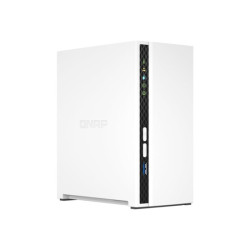 QNAP TS-233 2 bay ARM 2.0GHz Quad core 2xSATA 6Gb/s 2Go RAM on-board 1xGbE 1xUSB3.2 Gen1 and 2xUSB2.0