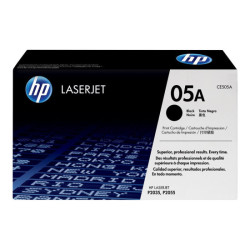 HP 05A original LaserJet Toner cartridge CE505A black standard capacity 2.300 pages 1-pack Smart Printing TechnologY
