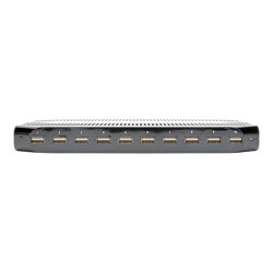 EATON TRIPPLITE 10Port USB Charging Station with Adjustable Storage 12V 8A 96W USB Charger Output Schuko Power Cord