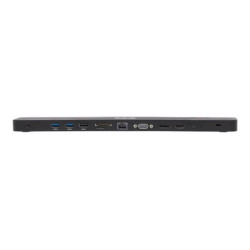 EATON TRIPPLITE USB-C Dock Triple Display 4K HDMI & DP VGA USB 3.2 Gen 1 USB-A/C Hub GbE 100W PD Charging