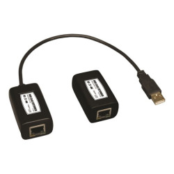 EATON TRIPPLITE 1-Port USB over Cat5/Cat6 Extender Transmitter and Receiver up to 150ft. 45.72m TAA