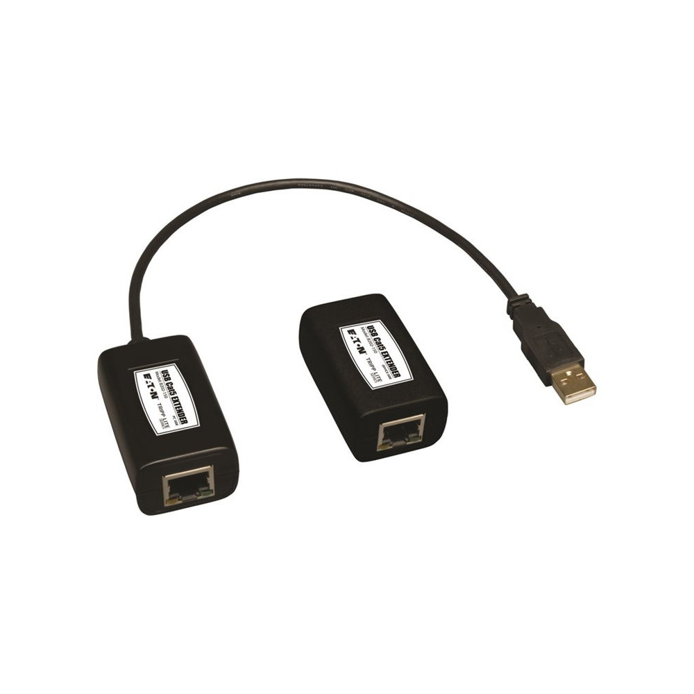 EATON TRIPPLITE 1-Port USB over Cat5/Cat6 Extender Transmitter and Receiver up to 150ft. 45.72m TAA
