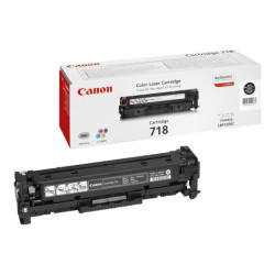 CANON 718 cartouche de toner noir capacité standard 3.400 pages pack de 1