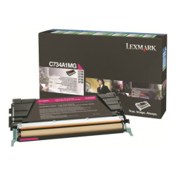 LEXMARK C734,  X734 cartouche de toner magenta capacité standard 6.000 pages pack de 1 retour programme