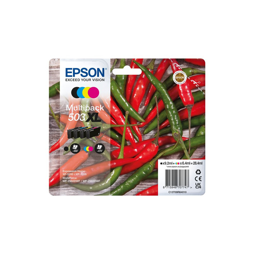EPSON 1LB Multipack 4colours 503XL Ink w/s