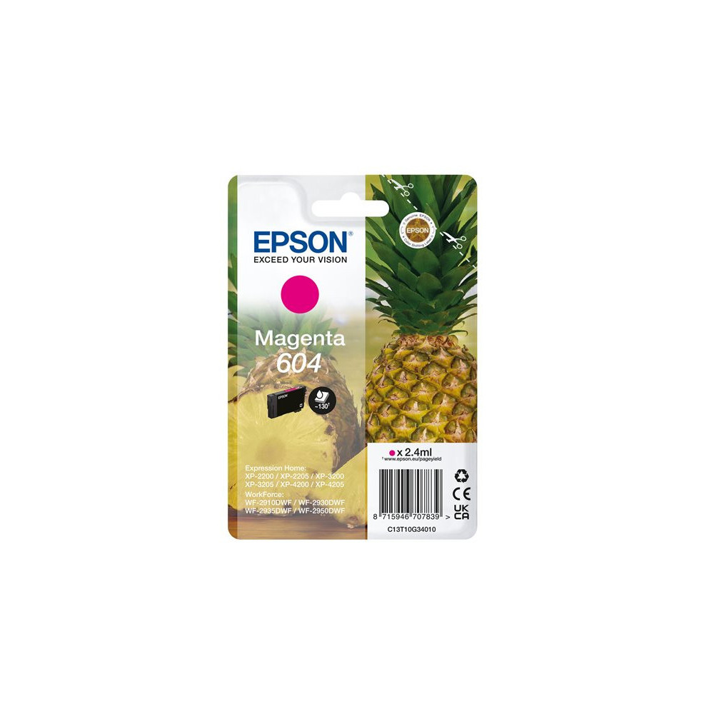 EPSON 1LB Singlepack Magenta 604 Ink