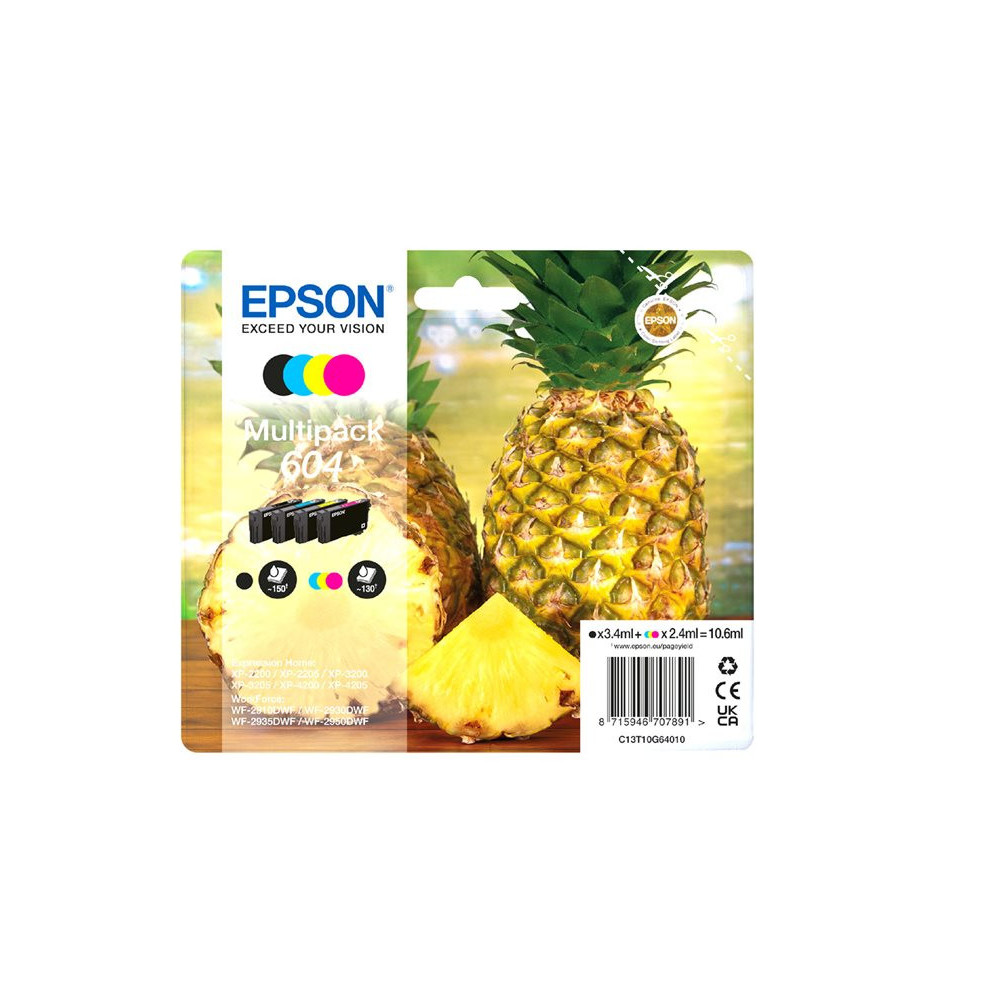 EPSON 1LB Multipack 4colours 604 Ink w/s