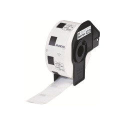 BROTHER Etiquettes papier carres 23x23mm