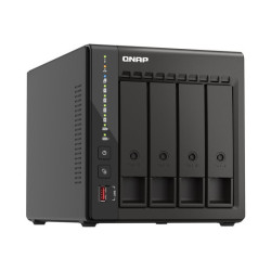 QNAP TS-453E-8G 4-bay desktop NAS Intel Celeron J6412 4C 2.0GHz burst 2.6GHz onboard 8Go RAM 2xHDMI 1.4b 2xM.2 2280 PCIe slots