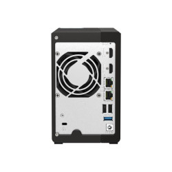 QNAP TS-253E-8G 2-bay desktop NAS Intel Celeron J6412 4C 2.0GHz burst 2.6GHz onboard 8Go RAM 2xHDMI 1.4b 2xM.2 2280 PCIe slots