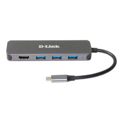 D-LINK 5in1 USB-C Mini Docking Station