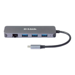 D-LINK 5in1 USB-C Mini Docking Station