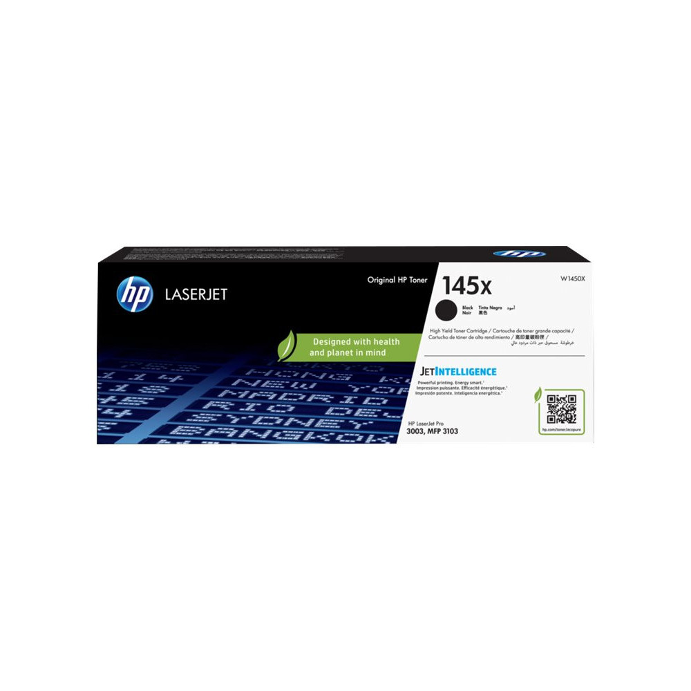 HP 145X High Yield Black Original LaserJet Toner Cartridge