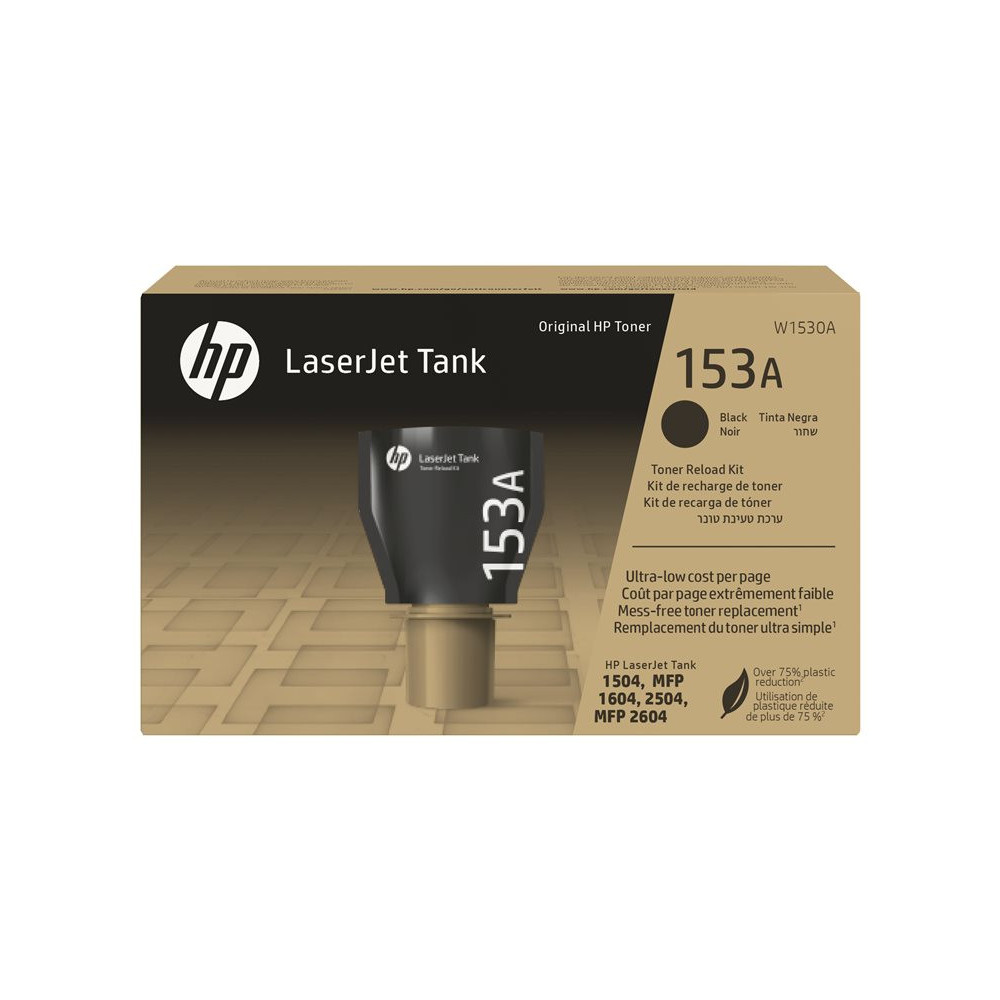 HP 153A Black Original LaserJet Tank Toner Reload Kit