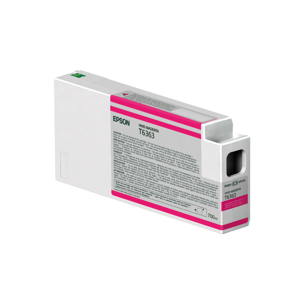 EPSON 5LB T6363 ink cartridge vivid magenta standard capacity 700ml 1-pack