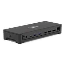 PORT DESIGNS Triple Screen Docking Station With 100W Power Dual USB-C & USB-A Connectivity Charges Laptops Up To 100W