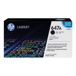 HP 647A original Color LaserJet Toner cartridge CE260A black standard capacity 8.500 pages 1-pack