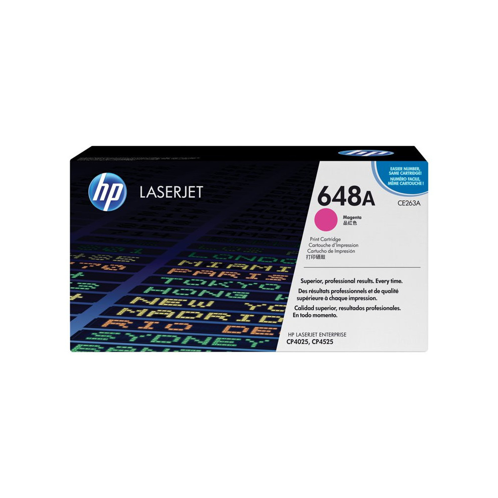 HP 648A original Color LaserJet Toner cartridge CE263A magenta standard capacity 11.000 pages 1-pack