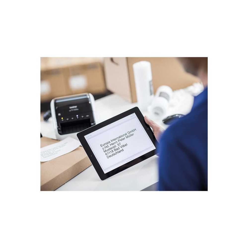 BROTHER QL-1110NWB Wide Format Professional Label Printer with Wi-Fi Ethernet USB Bluetooth Airprint