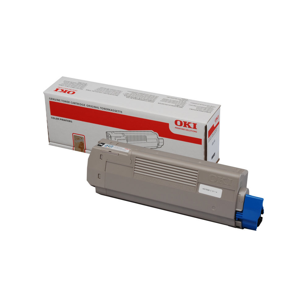 OKI C610 cartouche de toner noir capacité standard 8.000 pages pack de 1