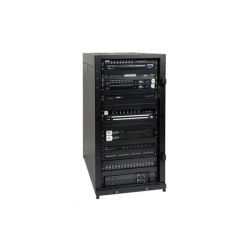 EATON TRIPPLITE 25U SmartRack Standard-Depth Half-Height Server Rack Enclosure Doors and Side Panels