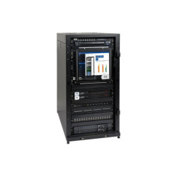 EATON TRIPPLITE 25U SmartRack Standard-Depth Half-Height Server Rack Enclosure Doors and Side Panels