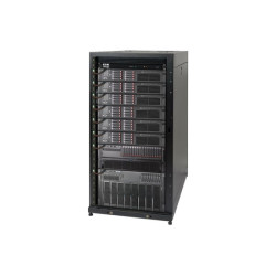 EATON TRIPPLITE 25U SmartRack Standard-Depth Half-Height Server Rack Enclosure Doors and Side Panels
