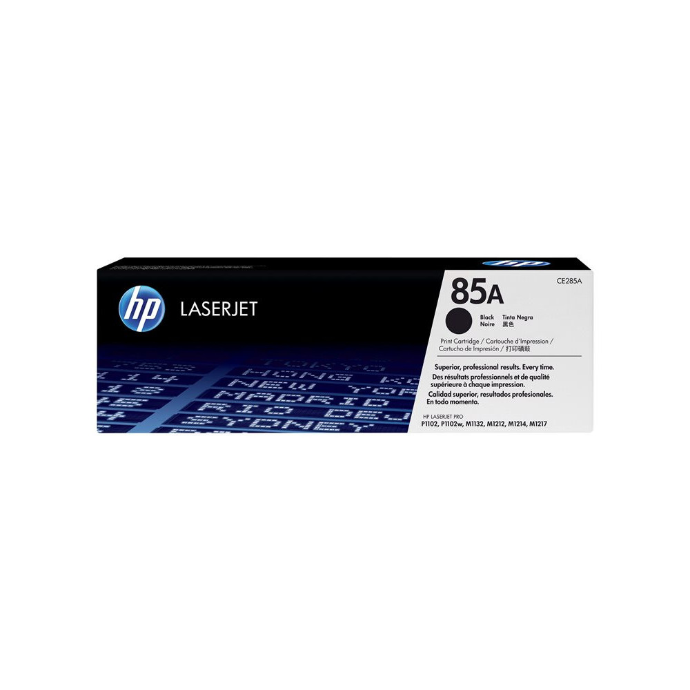 HP 85A original LaserJet Toner cartridge CE285A black standard capacity 1.600 pages 1-pack