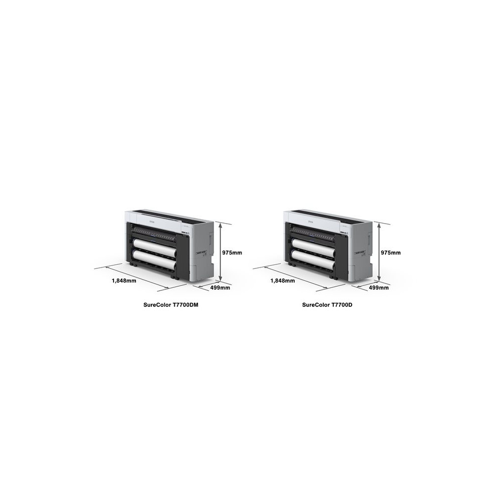 EPSON SureColor-T7700DM Duo Roll Multi-function Printer