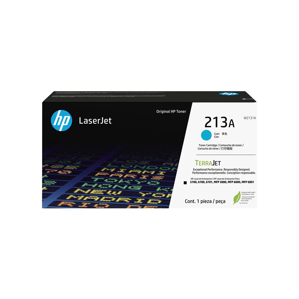 HP 213A Cyan Original LaserJet Toner Cartridge redeal.fr