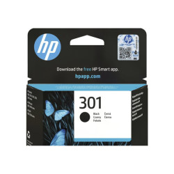 HP 301 original Ink cartridge CH561EE UUS black standard capacity 3ml 190 pages 1-pack