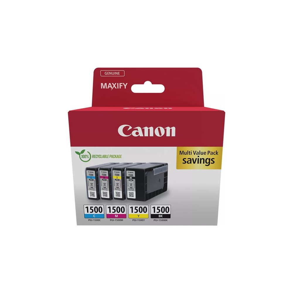 CANON PGI-1500 Ink Cartridge BK/C/M/Y MULTI redeal.fr