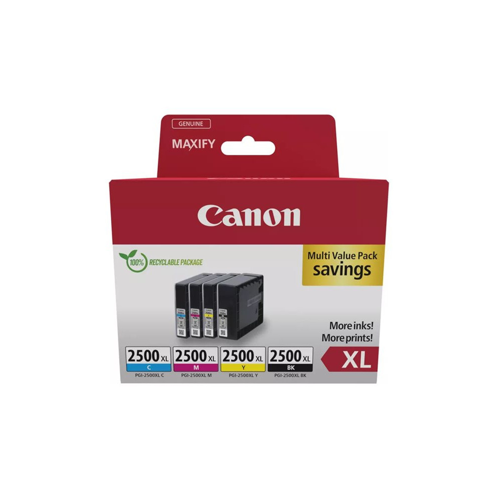 CANON PGI-2500XL Ink Cartridge BK/C/M/Y MULTI redeal.fr